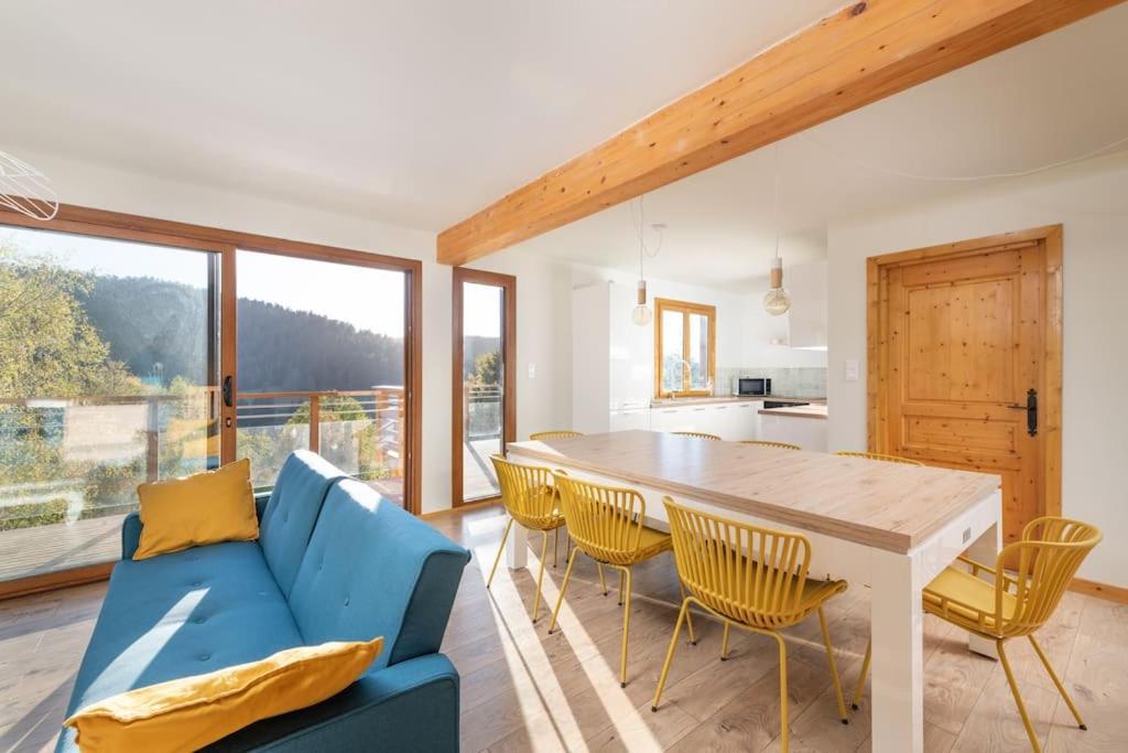 Le Cerf, Chalet Cocooning Avec Piscine Et Billard Ban-sur-Meurthe-Clefcy Eksteriør bilde
