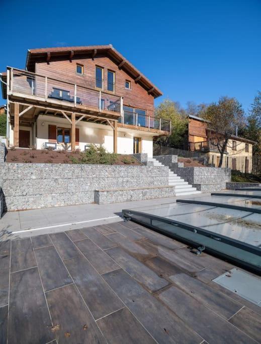 Le Cerf, Chalet Cocooning Avec Piscine Et Billard Ban-sur-Meurthe-Clefcy Eksteriør bilde
