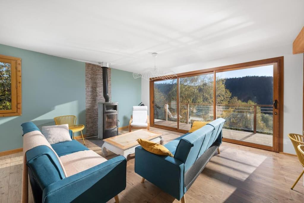 Le Cerf, Chalet Cocooning Avec Piscine Et Billard Ban-sur-Meurthe-Clefcy Eksteriør bilde