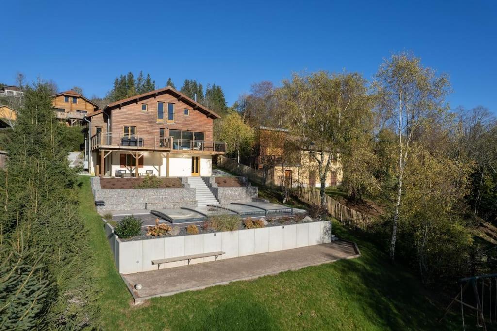 Le Cerf, Chalet Cocooning Avec Piscine Et Billard Ban-sur-Meurthe-Clefcy Eksteriør bilde