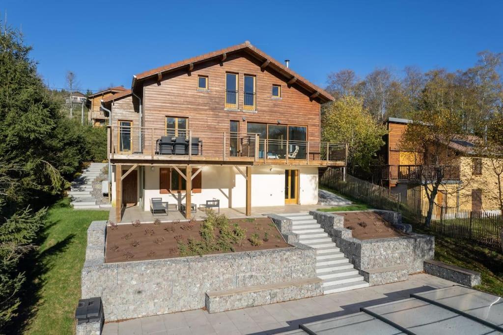 Le Cerf, Chalet Cocooning Avec Piscine Et Billard Ban-sur-Meurthe-Clefcy Eksteriør bilde