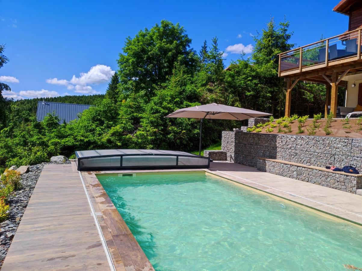 Le Cerf, Chalet Cocooning Avec Piscine Et Billard Ban-sur-Meurthe-Clefcy Eksteriør bilde