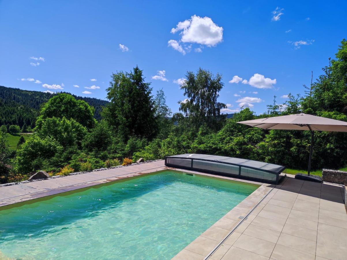 Le Cerf, Chalet Cocooning Avec Piscine Et Billard Ban-sur-Meurthe-Clefcy Eksteriør bilde