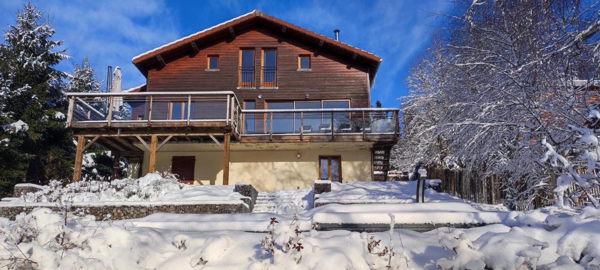 Le Cerf, Chalet Cocooning Avec Piscine Et Billard Ban-sur-Meurthe-Clefcy Eksteriør bilde